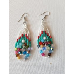 Boucles d'oreilles en chaîne