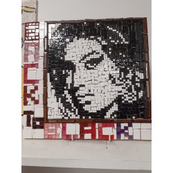 Tableau mosaïque "Amy"